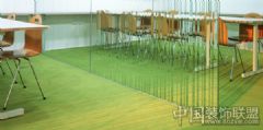 超凡脫俗的玻璃辦公室田園風(fēng)格公裝