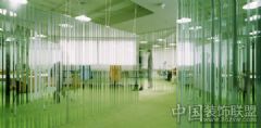 超凡脫俗的玻璃辦公室田園風(fēng)格公裝