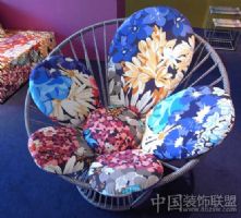 花紅柳綠的溫馨果色居室風(fēng)格混搭風(fēng)格客廳