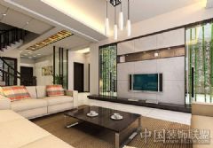 10款客廳電視墻設計欣賞現(xiàn)代風格客廳