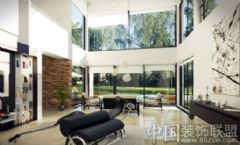 唯美大戶型家居設計風格現(xiàn)代風格客廳