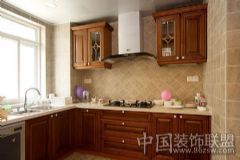 錦繡江南歐式風(fēng)格歐式廚房裝修圖片