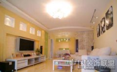 五彩實(shí)用精致家居生活現(xiàn)代客廳裝修圖片