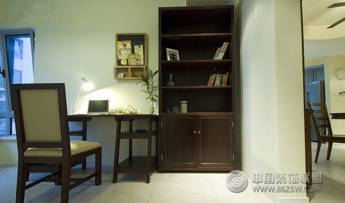 地中海書房裝修圖片