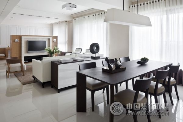 簡(jiǎn)約餐廳裝修圖片