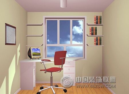 現(xiàn)代書(shū)房裝修圖片