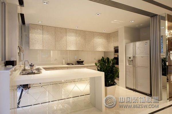 歐式廚房裝修圖片