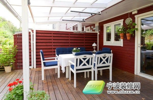 簡約陽臺(tái)裝修圖片