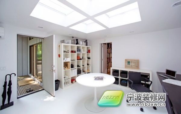 簡(jiǎn)約書(shū)房裝修圖片