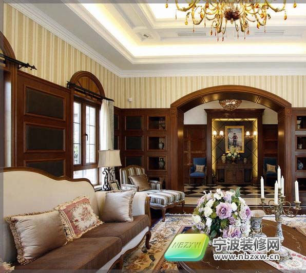 古典客廳裝修圖片