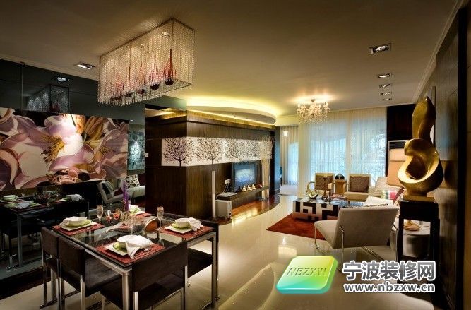 現(xiàn)代餐廳裝修圖片