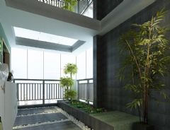 現(xiàn)代簡約三房兩廳設(shè)計簡約玄關(guān)裝修圖片