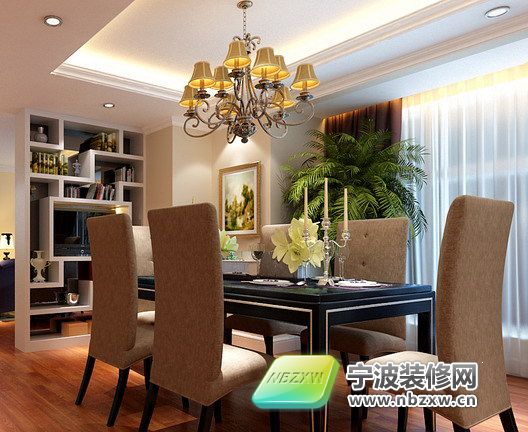 簡(jiǎn)約餐廳裝修圖片