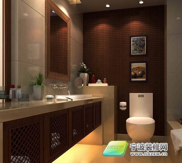 中式衛(wèi)生間裝修圖片