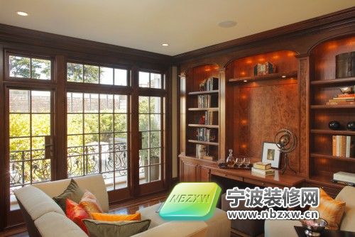 混搭書房裝修圖片