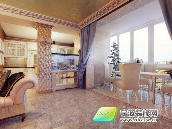 歐式客廳裝修圖片