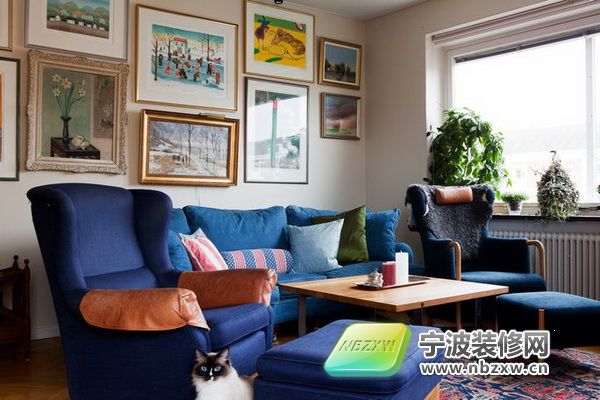 歐式客廳裝修圖片