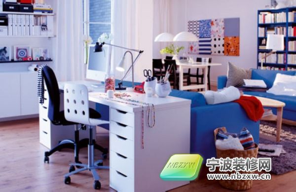 混搭書房裝修圖片