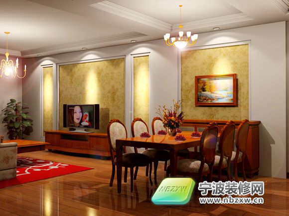 簡(jiǎn)約餐廳裝修圖片