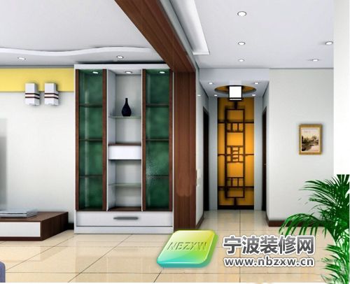 中式玄關裝修圖片