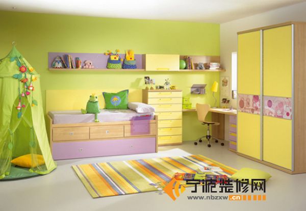 現(xiàn)代兒童房裝修圖片