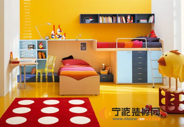 現(xiàn)代兒童房裝修圖片