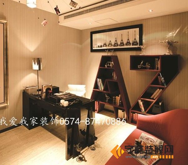 現(xiàn)代書房裝修圖片