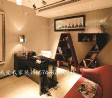 現(xiàn)代書房裝修圖片