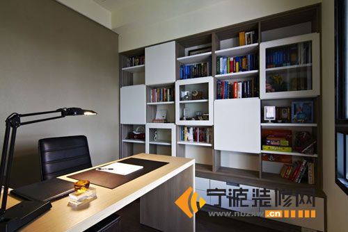 簡約書房裝修圖片