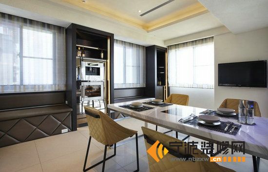 現(xiàn)代餐廳裝修圖片