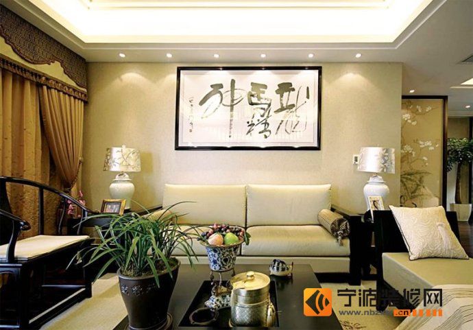 中式客廳裝修圖片