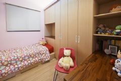 視覺開闊的簡約三居簡約兒童房裝修圖片