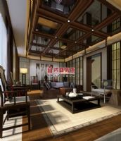 保億風(fēng)景御園中式客廳裝修圖片
