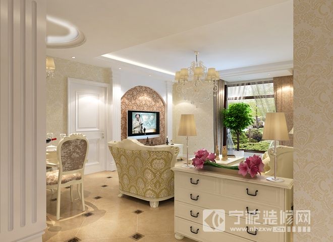 美式過(guò)道裝修圖片