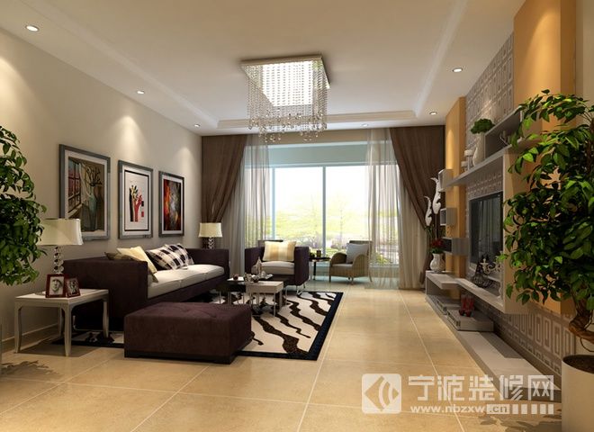 簡(jiǎn)約客廳裝修圖片