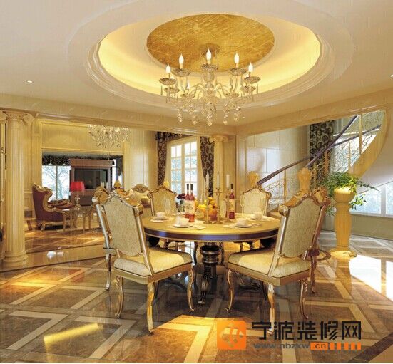 歐式餐廳裝修圖片