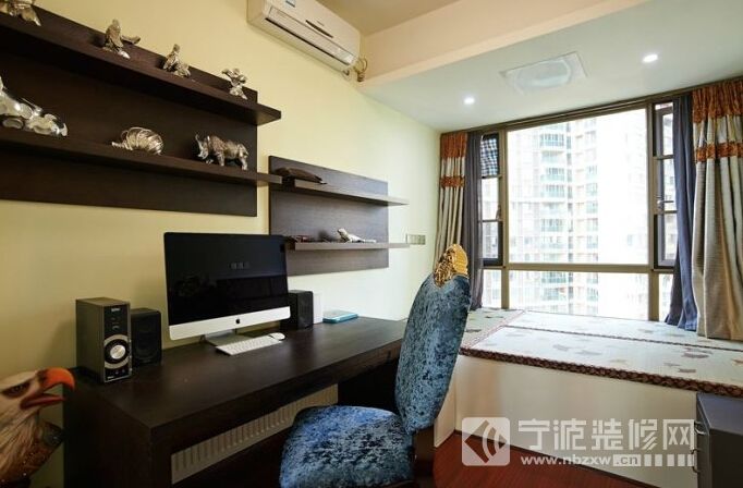 歐式書房裝修圖片