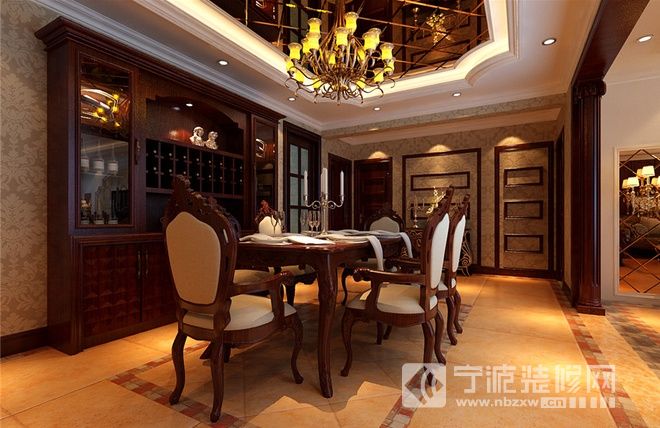 歐式餐廳裝修圖片