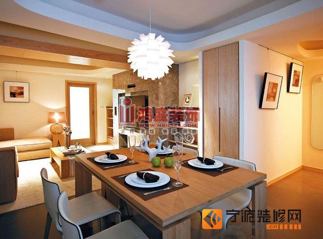簡(jiǎn)約餐廳裝修圖片