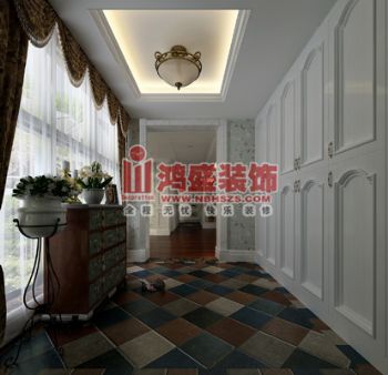 華貿(mào)東大道一號(hào)美式過(guò)道裝修圖片