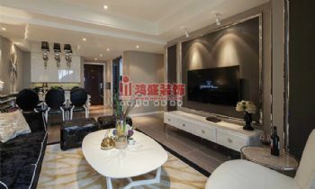 景瑞上府 1古典客廳裝修圖片