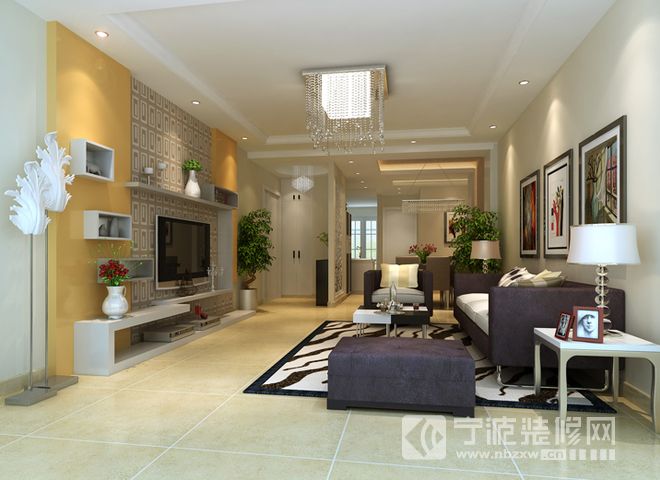 現(xiàn)代客廳裝修圖片