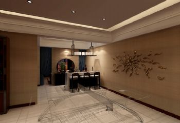 香梅家園中式風(fēng)格餐廳