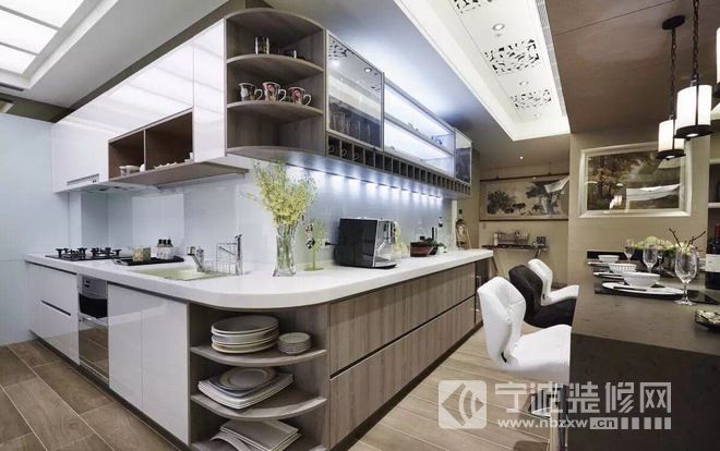 現(xiàn)代廚房裝修圖片