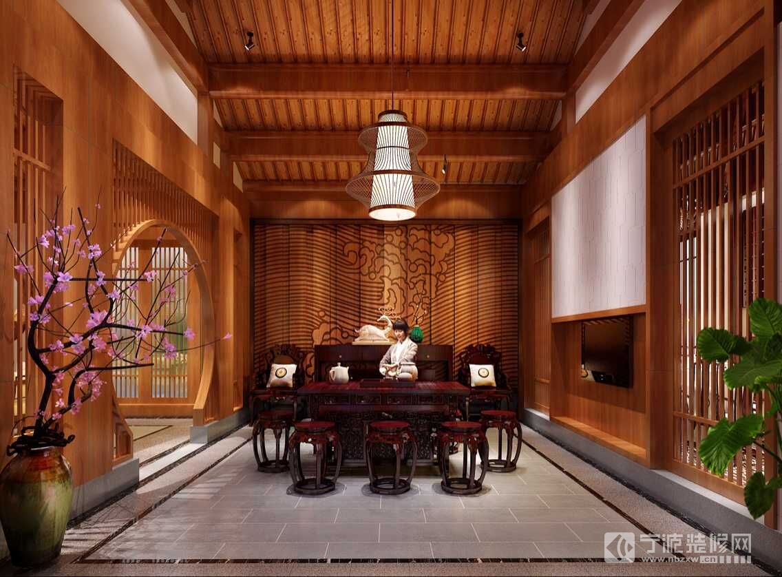 中式餐廳裝修圖片