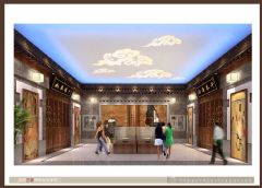 如皋長壽食品博物館風(fēng)格展廳