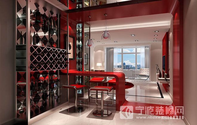 現(xiàn)代餐廳裝修圖片