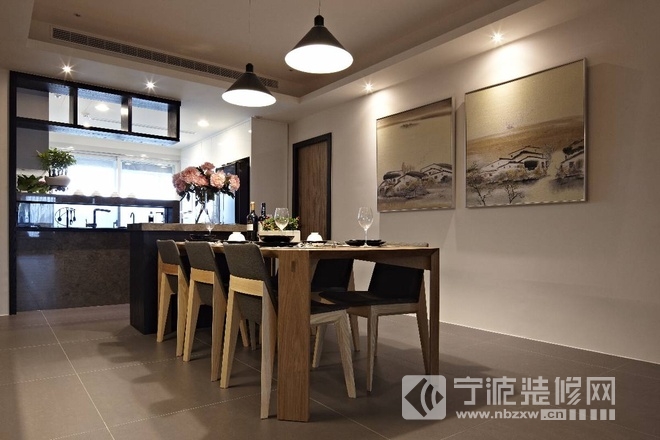 現(xiàn)代餐廳裝修圖片