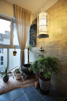 精美裝修打造拙雅寧香大戶(hù)型古典客廳裝修圖片