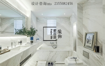 【愛百居裝飾】優(yōu)雅浪漫法式現(xiàn)代風(fēng)格衛(wèi)生間